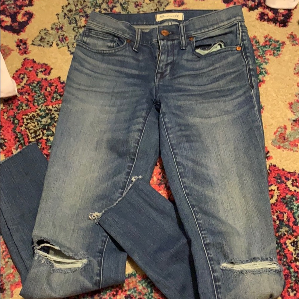 Madewell skinny skinny jeans